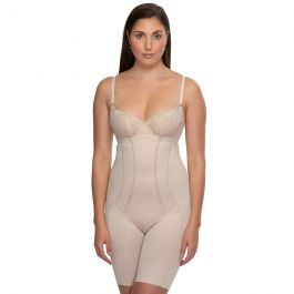 Hush Hush By Slimform Whisper High Waist Thigh Shaper HH057 Nude Womens