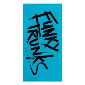 Funky Trunks Cotton Jacquard Towel FTG021N Tagged Blue