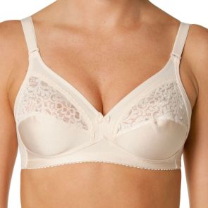 Triumph Kiss Of Cotton Soft Cup Bra Fresh Powder 10000028