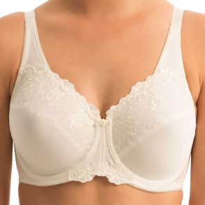 Triumph Embroidered Minimizer Bra 10000085 Vanille