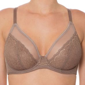 Triumph Sheer Minimiser Bra 10160989 Mocca