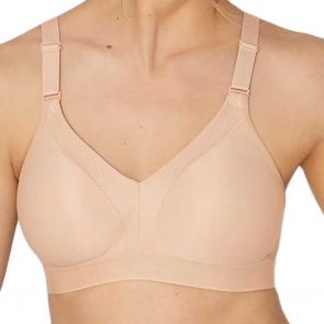 Triaction Wellness Wirefree Sports Bra 10184765 Neutral Beige