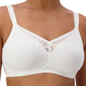 Triumph Lacy Wirefree Minimiser 10215178 White