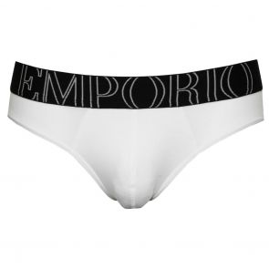 Emporio Armani GA Large Eagle Logo Brief 110814 CC735 White