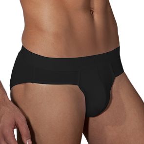 Doreanse Pure Cotton Slip Brief 1205 Black