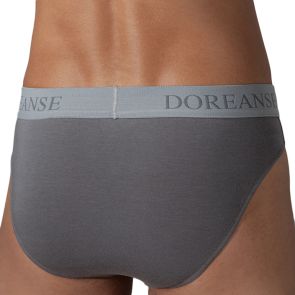 Doreanse Athletic Contrast Slip Brief 1221 Grey