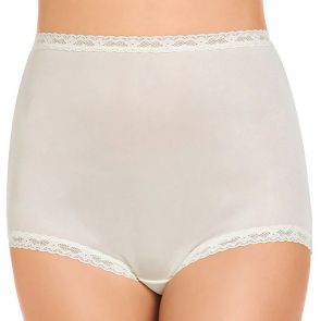 Bendon Nylon Tricot Full Brief 13-17 Naturelle 