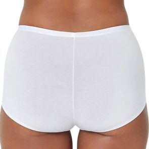 Bendon Body Cotton Trouser Knicker 13-534 White