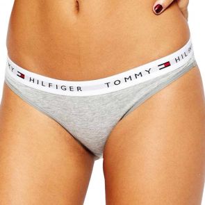 Tommy Hilfiger Cotton Thong Grey Heather