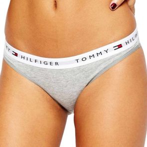 Tommy Hilfiger Cotton Thong 1387906069 Grey Heather