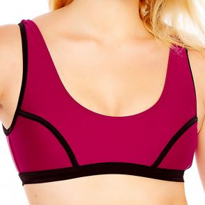 Heaven Cult Classics Sports Crop H8014CC Berry