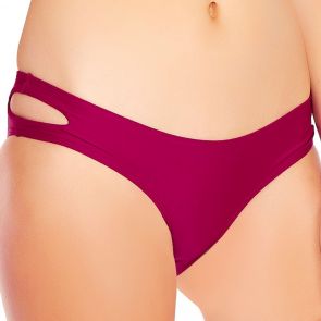 Heaven Swim Cult Classics Cut Out Swim Bottom H8017CC Berry