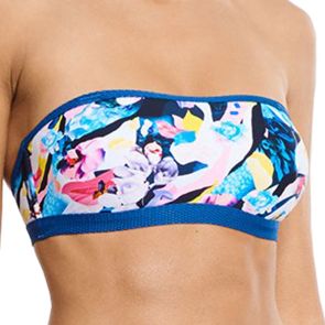 FINAL SALE Heaven Cancun Olivia Swim Bandeau H9015CA Multi