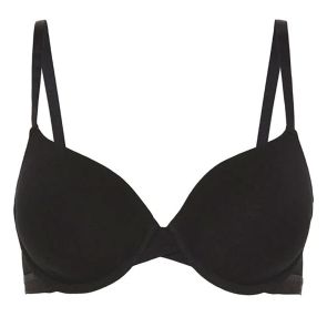 Bendon Body Cotton Full Coverage Contour Bra 221-534 Black