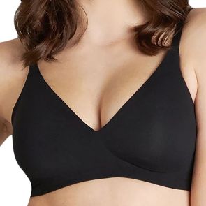 Bendon COMfit Collection Soft Cup Plunge Bra 25-7637 Black