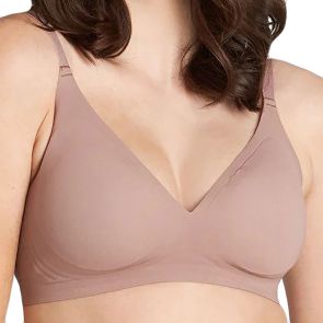 Bendon COMfit Collection Soft Cup Plunge Bra 25-7637 Mocha