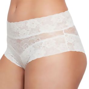 Bendon Lace High Rise Brief 32-7693 White