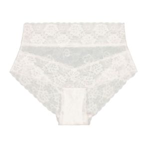 Bendon Lace High Rise Brief 32-7693 White