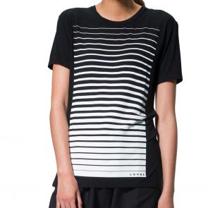 LEVEL Adrian Unisex Tee L1218 Black