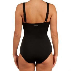 Funkita Form Still Black Ruched One Piece Still Black FF13L00090
