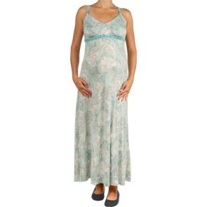 Cake Maternity Creme Brulee Long Chemise Creme Brulee Print 43-1021-74