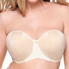 Curvy Kate Luxe Strapless Bra Biscotti CK2601