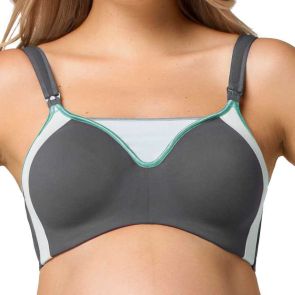 Cake Maternity Lemon Zest Sports Bra Grey 24-1018-78