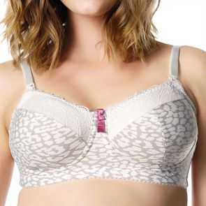 Hotmilk Show Off Nursing Bra Leopard Print BRASOL