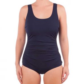 Poolproof Classics Mastectomy Soft Cup Support One Piece Navy PO60449MAS