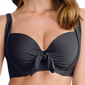 Milea Mini Rib DD/E Balconette Bra Nero 3197E-RIB