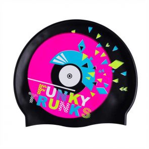 Funky Trunks Accessories Silicone Swimming Caps Disco Stu FT9901173