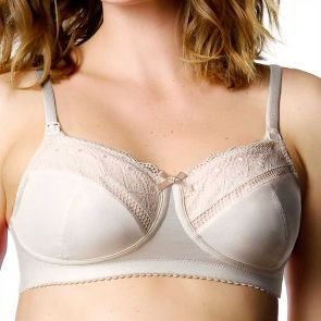 Hotmilk Show Off Wirefree Bra Ivory BRASOI
