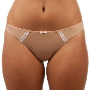Panache Lingerie Jude G-String Nude with Pink 5849