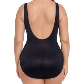 Miraclesuit Must Have Escape Underwired Shaping PLUS Swim One Piece 6518966W Black