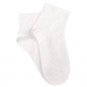Ambra Bamboo Soft Top Light Ankle High 2-Pack White