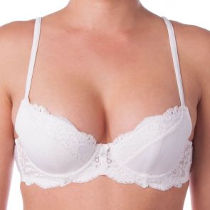 Bendon Body Lace Contour Bra 72-598 White