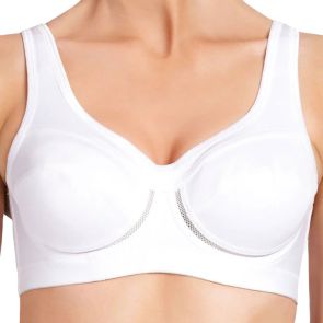 Bendon Sport First Generation High Impact Sports Bra 75-517 White