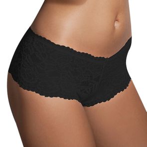 Doreanse Womens Boyleg Brief 8211 Black Lace