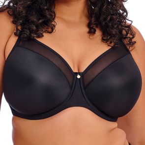 Elomi Smooth Sahara Underwire Moulded T-shirt Bra EL4301 Black