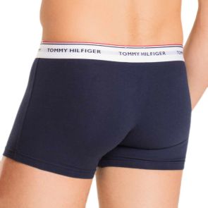 Tommy Hilfiger Premium Essentials Cotton Stretch Trunk 3-Pack Multi/Peacoat
