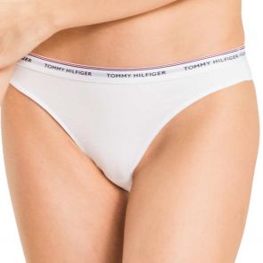 Tommy Hilfiger Logo Bikini Brief 3-Pack UW0UW00043 White