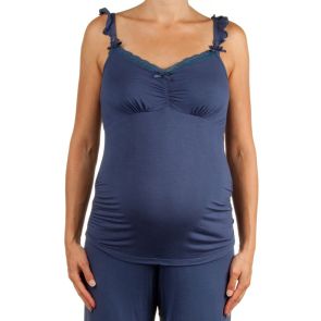 Cake Maternity Choc Vanilla Torte Nursing Camisole Blueberry 40-1014