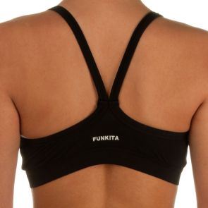 Funkita Still Black Ladies Sports Bikini Top Black FS02L00038