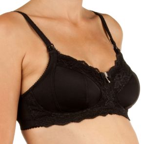 FINAL SALE Hotmilk Eclipse Maternity Bra Black HM10-719-02