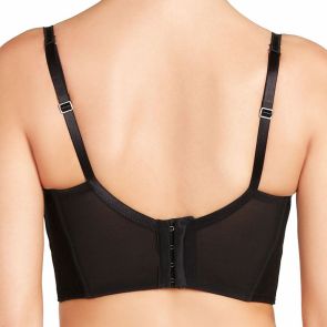 FINAL SALE Lovable Night Sky Longline Bra LL25-1149 Black