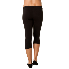 FINAL SALE Soon Maternity Knee Length Legging Black SNS7-528