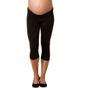 Soon Maternity Knee Length Legging Black SNS7-528
