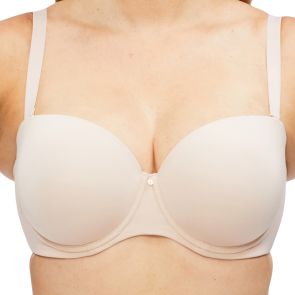 Nancy Ganz Body Define Strapless Contour Bra BW9085 Warm Taupe