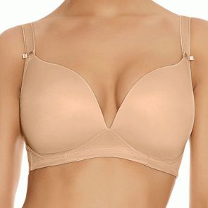 Freya Lingerie Deco Moulded Soft Cup Bra AA4231 Nude