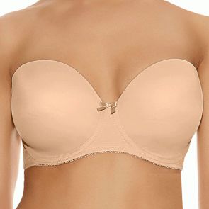 Freya Lingerie Deco Strapless Bra AA4233 Nude